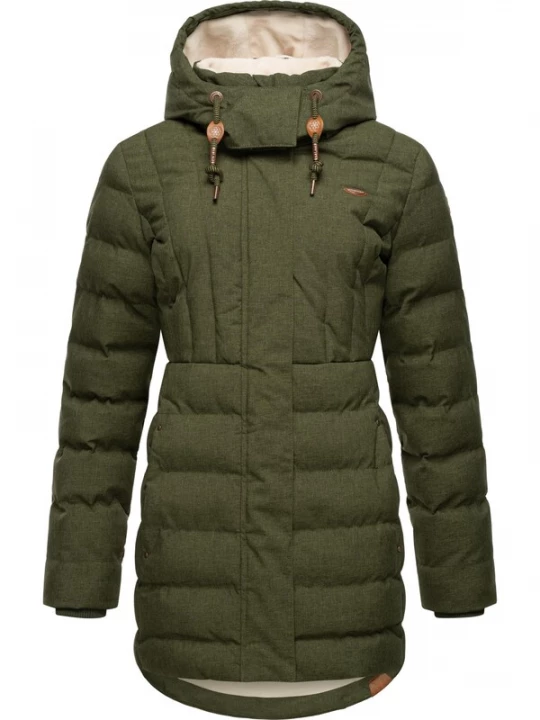 Foto van product Ragwear Wintermantel 'Ashanta' olijfgroen
