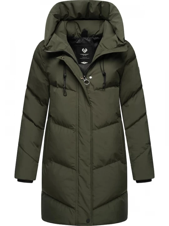 Foto van product Ragwear Wintermantel 'Avelin' donkergroen