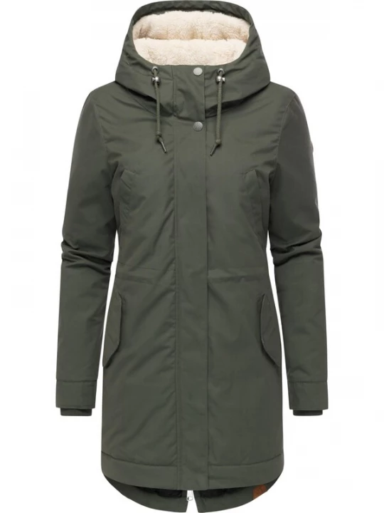 Foto van product Ragwear Wintermantel 'Cannas' olijfgroen