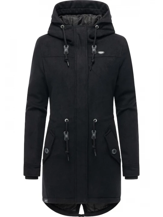Foto van product Ragwear Wintermantel 'Ellba A' zwart