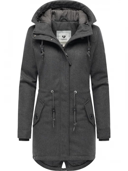 Foto van product Ragwear Wintermantel 'Ellba' grijs