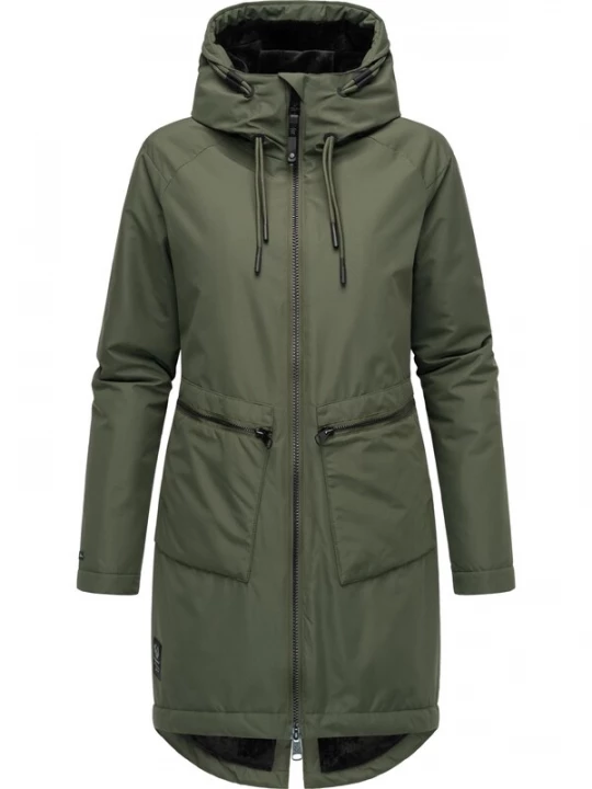 Foto van product Ragwear Wintermantel 'Holstic' olijfgroen