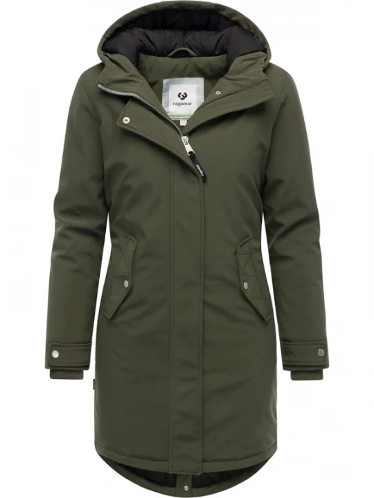 Foto van product Ragwear Wintermantel 'Itiga' groen