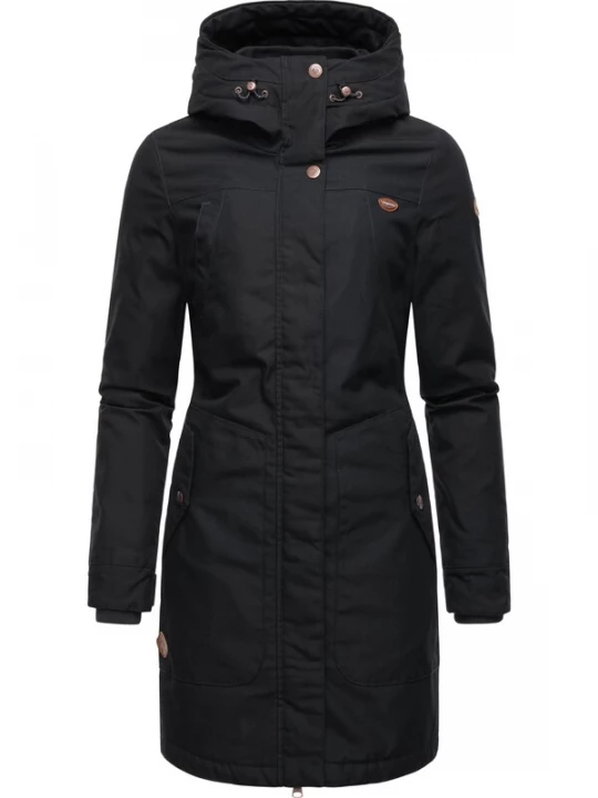 Foto van product Ragwear Wintermantel 'Jannisa' zwart