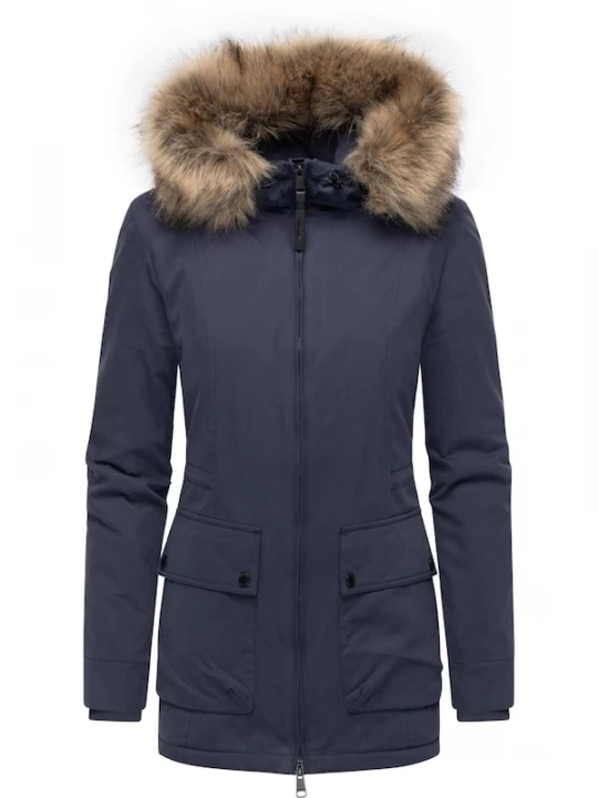 Foto van product Ragwear Wintermantel 'Monadetta Youmodo' navy