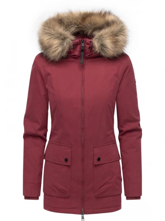 Foto van product Ragwear Wintermantel 'Monadetta Youmodo' rood