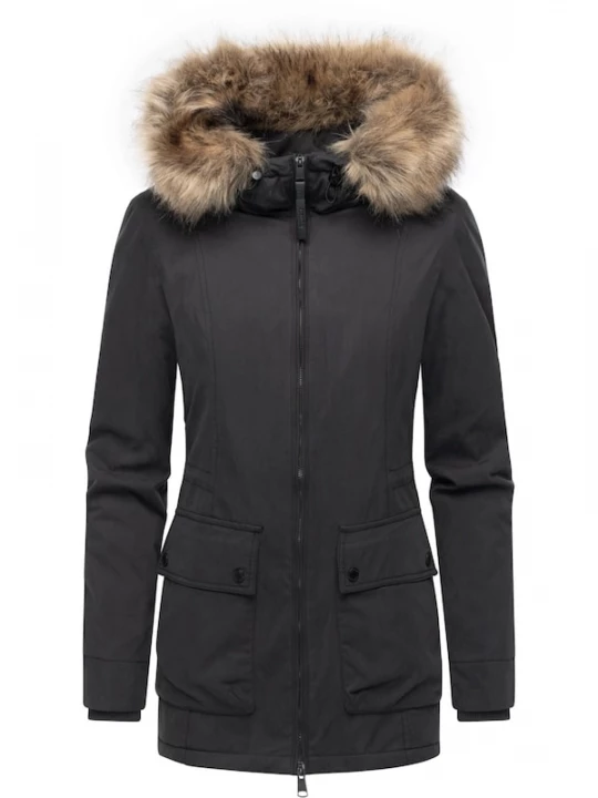 Foto van product Ragwear Wintermantel 'Monadetta Youmodo' zwart