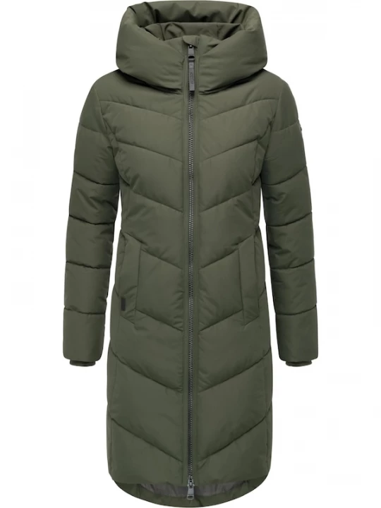 Foto van product Ragwear Wintermantel 'Natalin' olijfgroen