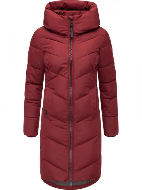 Foto van product Ragwear Wintermantel 'Natalin YOUMODO' rood / wijnrood