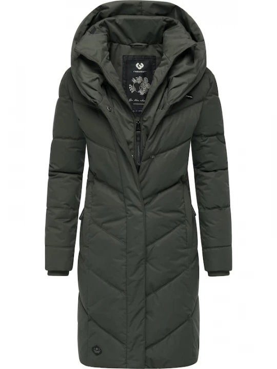 Foto van product Ragwear Wintermantel 'Natalka' donkergroen