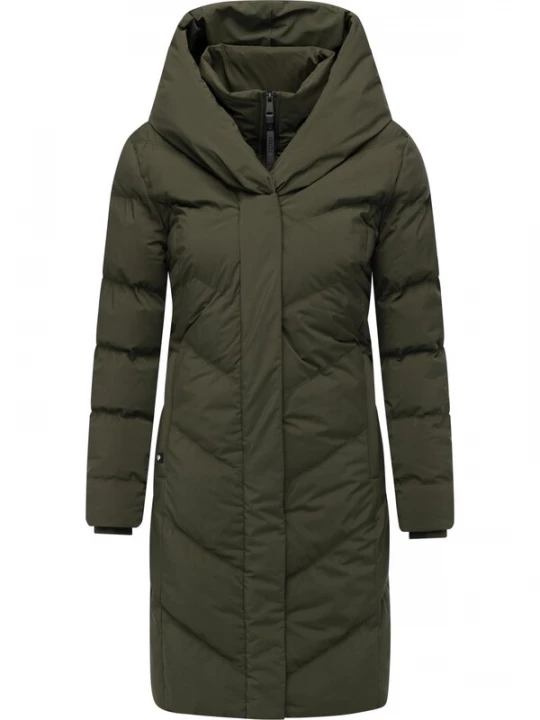 Foto van product Ragwear Wintermantel 'Natalka' donkergroen