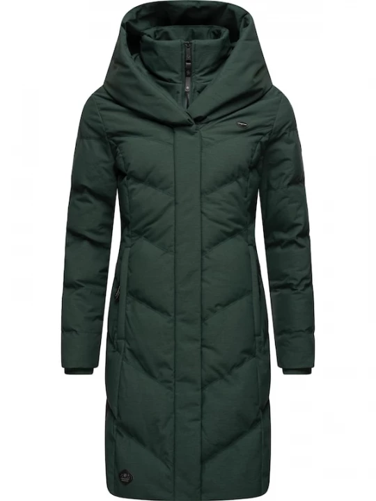 Foto van product Ragwear Wintermantel 'Natalka' donkergroen