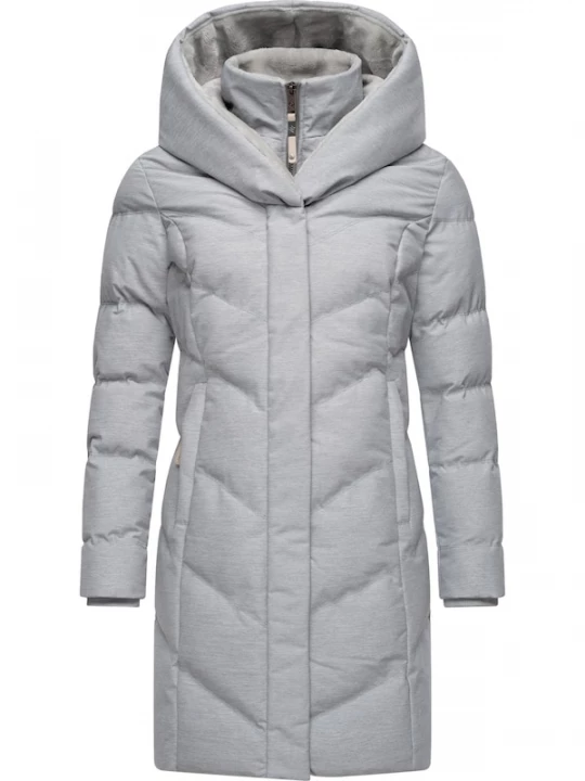 Foto van product Ragwear Wintermantel 'Natalka' grijs gemêleerd