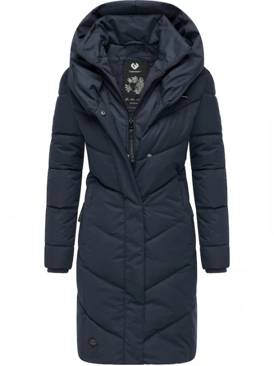 Foto van product Ragwear Wintermantel 'Natalka' navy / wit