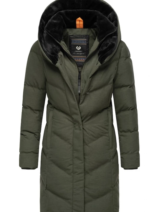 Foto van product Ragwear Wintermantel 'Natalka' olijfgroen