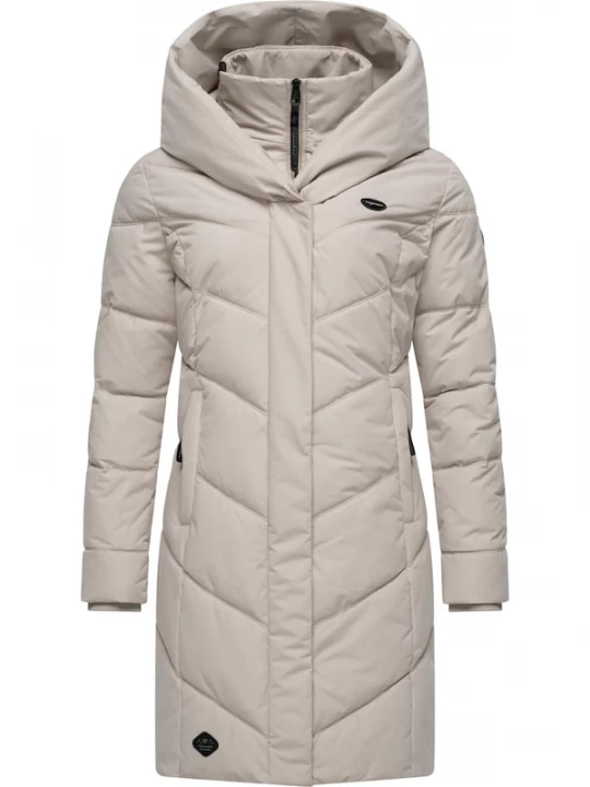 Foto van product Ragwear Wintermantel 'Natalka' taupe / zwart
