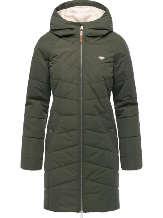 Foto van product Ragwear Wintermantel 'Noita Youmodo' olijfgroen
