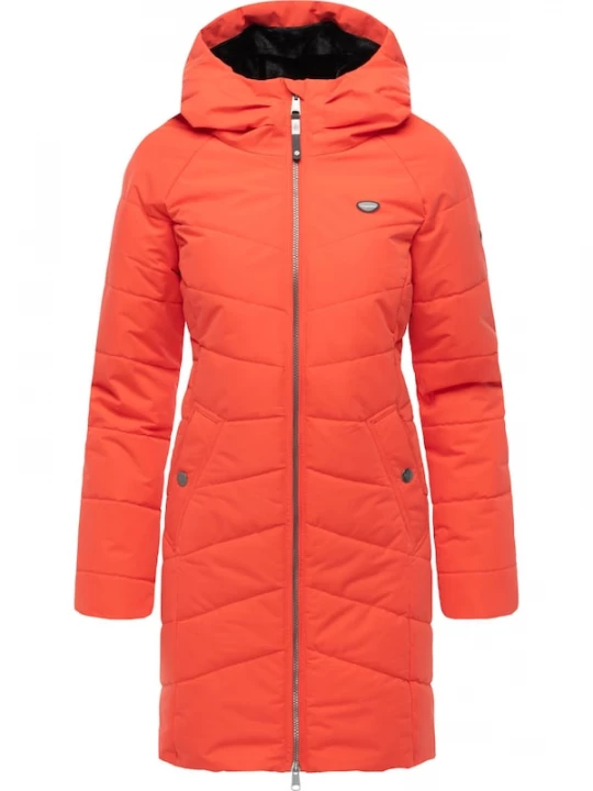 Foto van product Ragwear Wintermantel 'Noita Youmodo' oranjerood