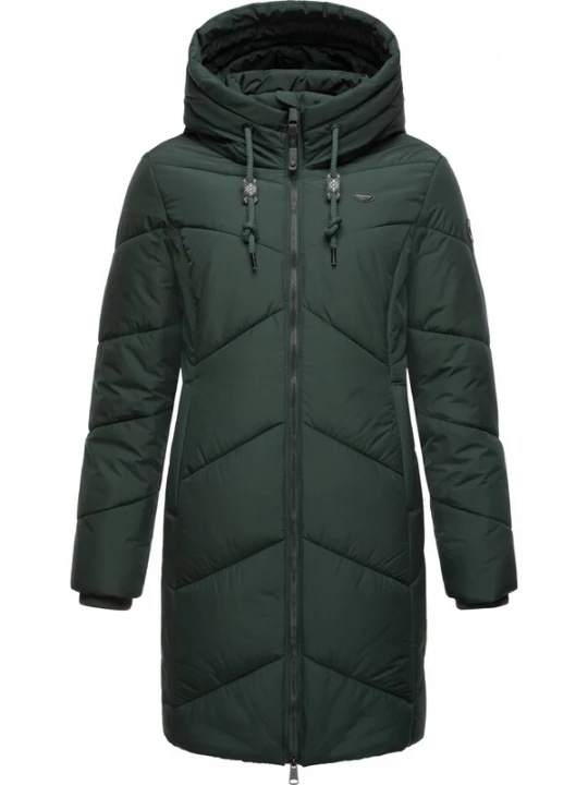 Foto van product Ragwear Wintermantel 'Novista' donkergroen