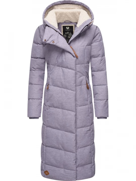 Foto van product Ragwear Wintermantel 'Pavla' bruin / violetblauw
