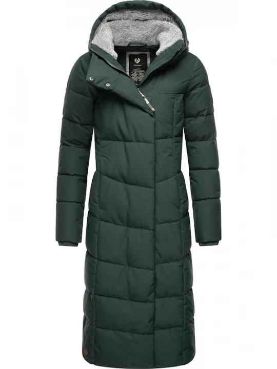 Foto van product Ragwear Wintermantel 'Pavla' donkergroen