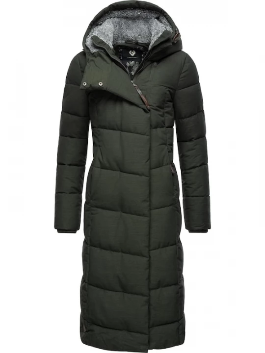 Foto van product Ragwear Wintermantel 'Pavla' donkergroen