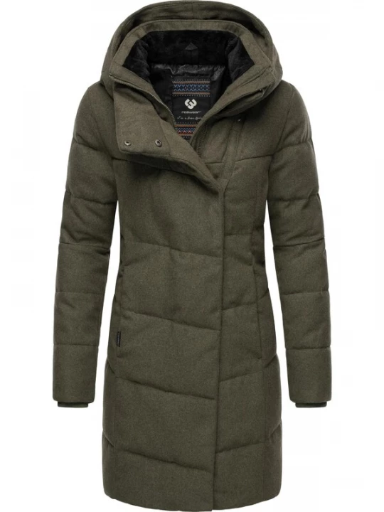 Foto van product Ragwear Wintermantel 'Pavla' olijfgroen