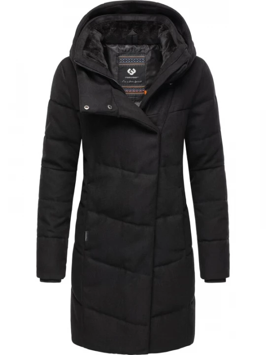 Foto van product Ragwear Wintermantel 'Pavla' zwart