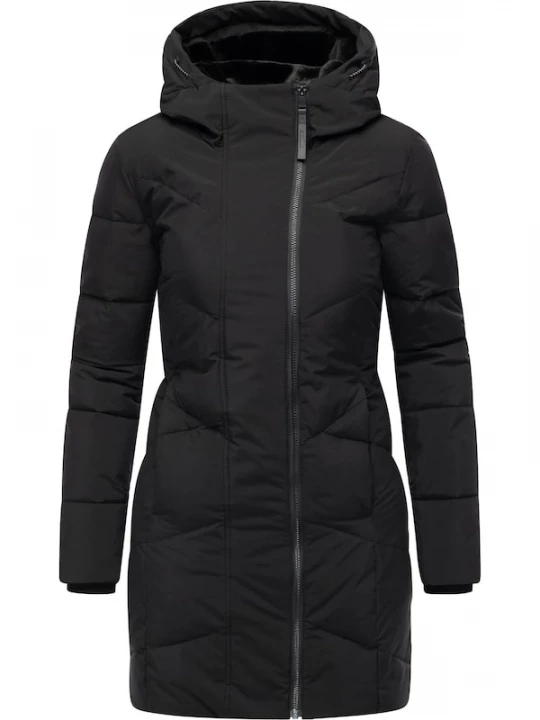 Foto van product Ragwear Wintermantel 'Pevilla' zwart