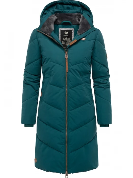 Foto van product Ragwear Wintermantel 'Rebelka' smaragd