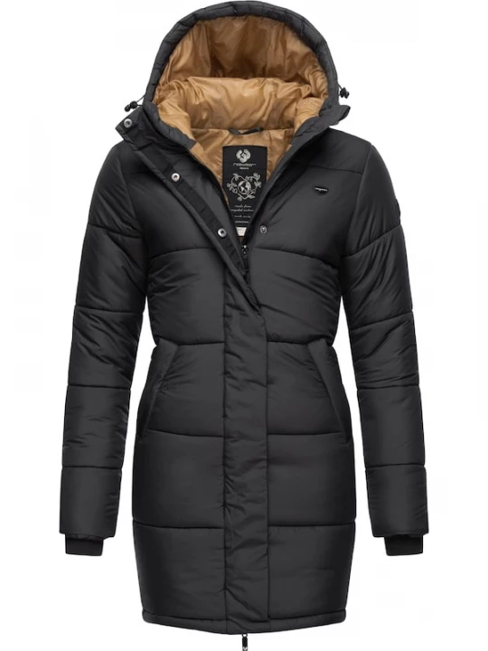 Foto van product Ragwear Wintermantel 'Relive' zwart