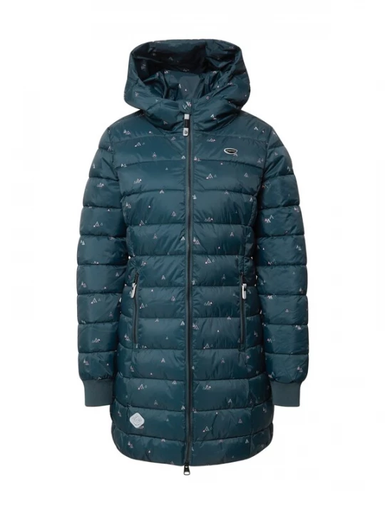 Foto van product Ragwear Wintermantel 'Tiasa' blauw / wit