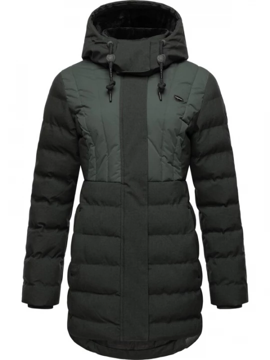 Foto van product Ragwear Winterparka 'Ashanta' donkergroen