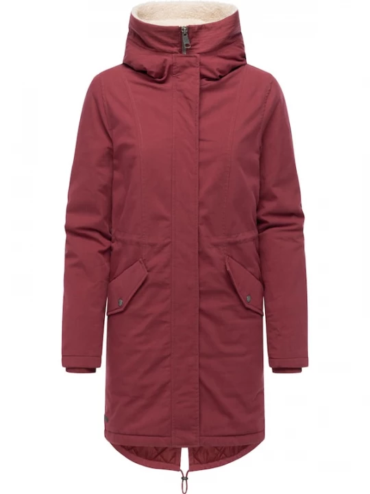 Foto van product Ragwear Winterparka 'Coogle' wijnrood