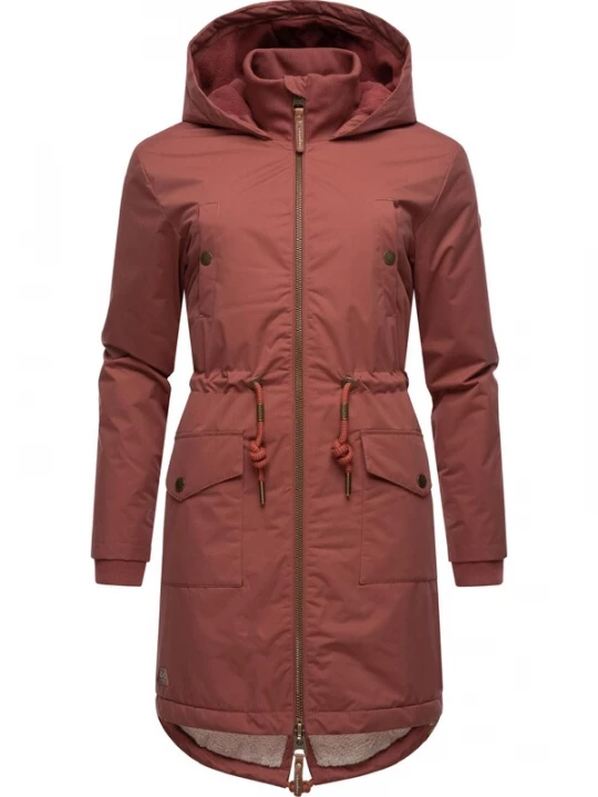 Foto van product Ragwear Winterparka 'Crescend' roestbruin