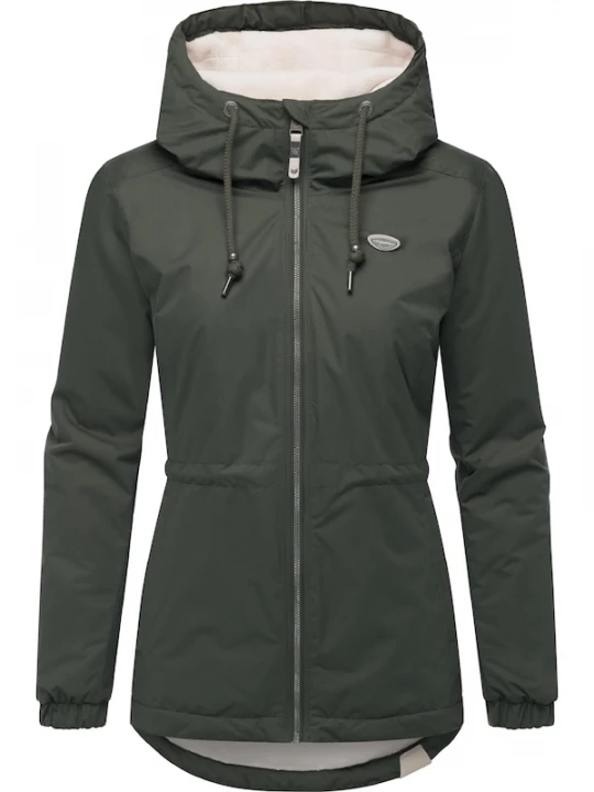 Foto van product Ragwear Winterparka 'Dankka' donkergroen