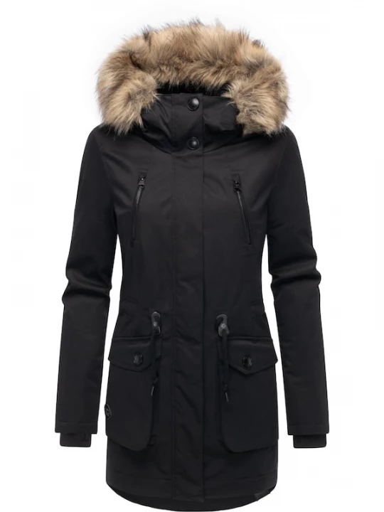 Foto van product Ragwear Winterparka 'Ellsa B' zwart