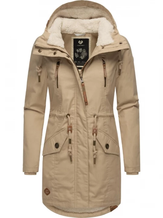 Foto van product Ragwear Winterparka 'Elsie' beige