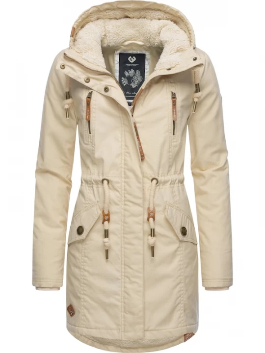 Foto van product Ragwear Winterparka 'Elsie' beige