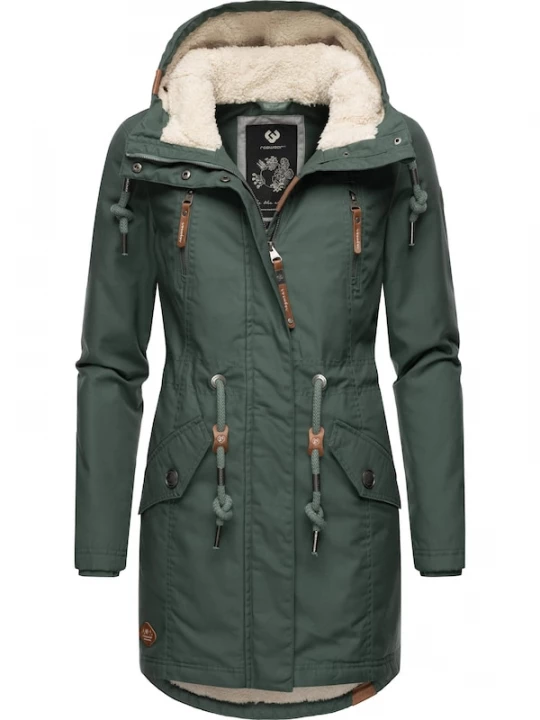 Foto van product Ragwear Winterparka 'Elsie' groen