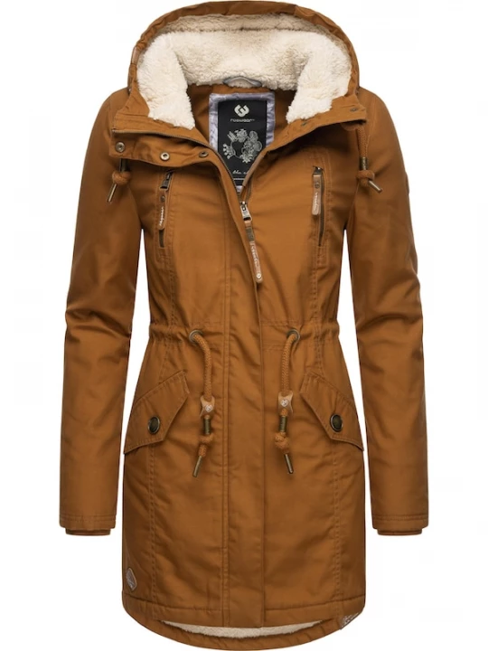 Foto van product Ragwear Winterparka 'Elsie' karamel