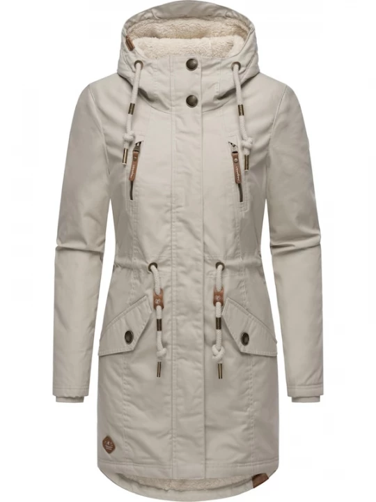 Foto van product Ragwear Winterparka 'Elsie' lichtgrijs