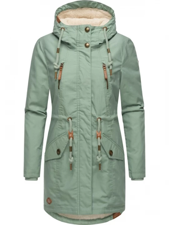 Foto van product Ragwear Winterparka 'Elsie' mintgroen