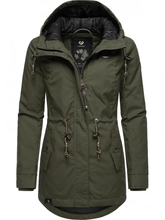 Foto van product Ragwear Winterparka 'Monadis' kaki