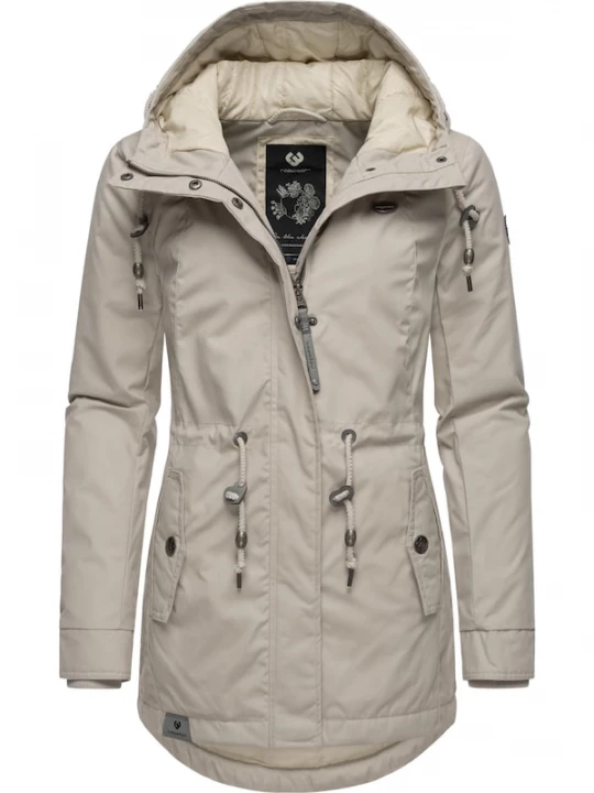 Foto van product Ragwear Winterparka 'Monadis' lichtgrijs