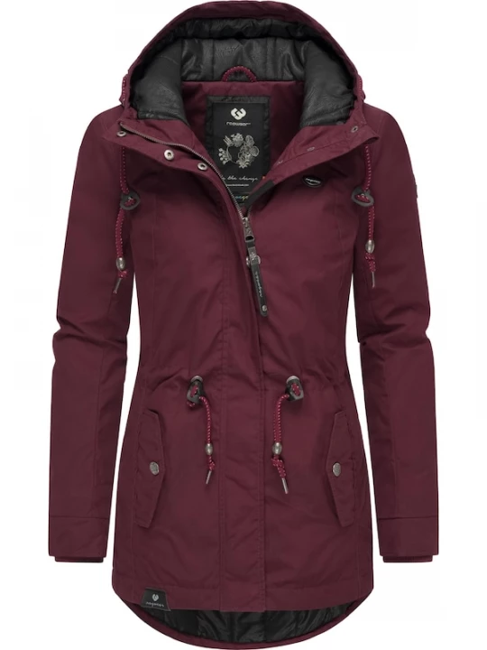 Foto van product Ragwear Winterparka 'Monadis' rood