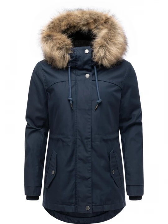 Foto van product Ragwear Winterparka 'Tawny Short' navy