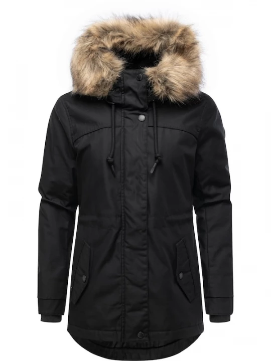 Foto van product Ragwear Winterparka 'Tawny Short' zwart