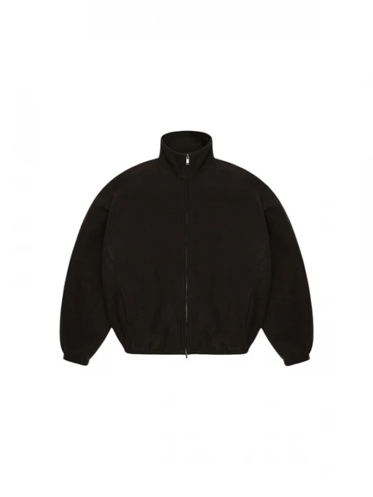 Foto van product RAINS Tussenjas 'Fleece Zip Jacket Bark 19030' donkerbruin