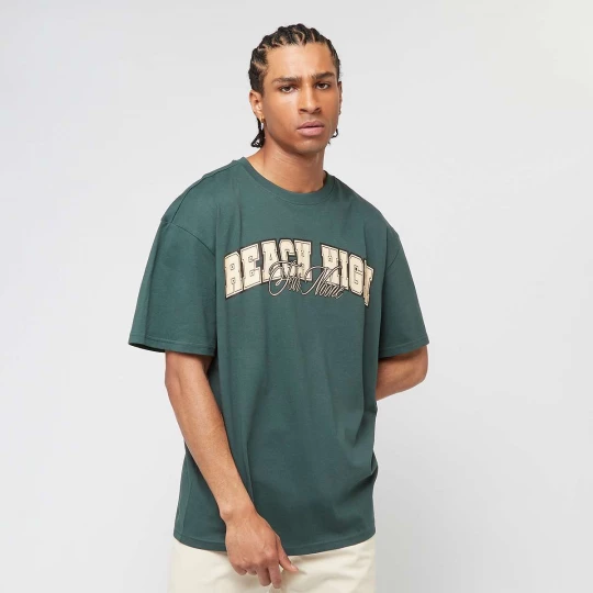 Foto van product Reach High Fear None Oversize Tee Mister Tee groen